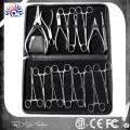 new Body Tattoo Piercing Kits with jewellery pierce needles tool set